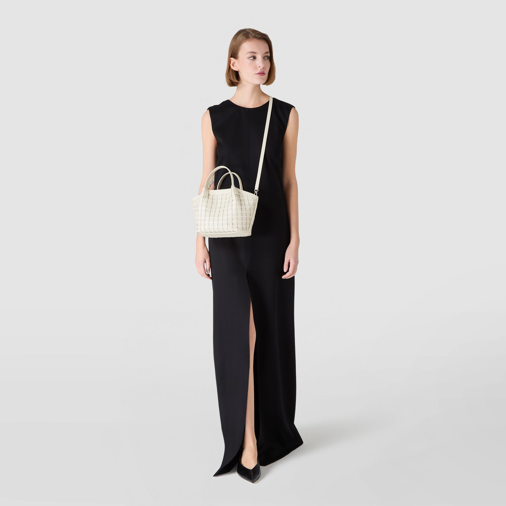MINI SECRET BAG IN MOSAICO MICROCHAIN