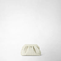 MINI SECRET CLUTCH BAG IN MOSAICO MICROCHAIN