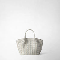 MINI SECRET BAG IN MOSAICO AND ELAPHE