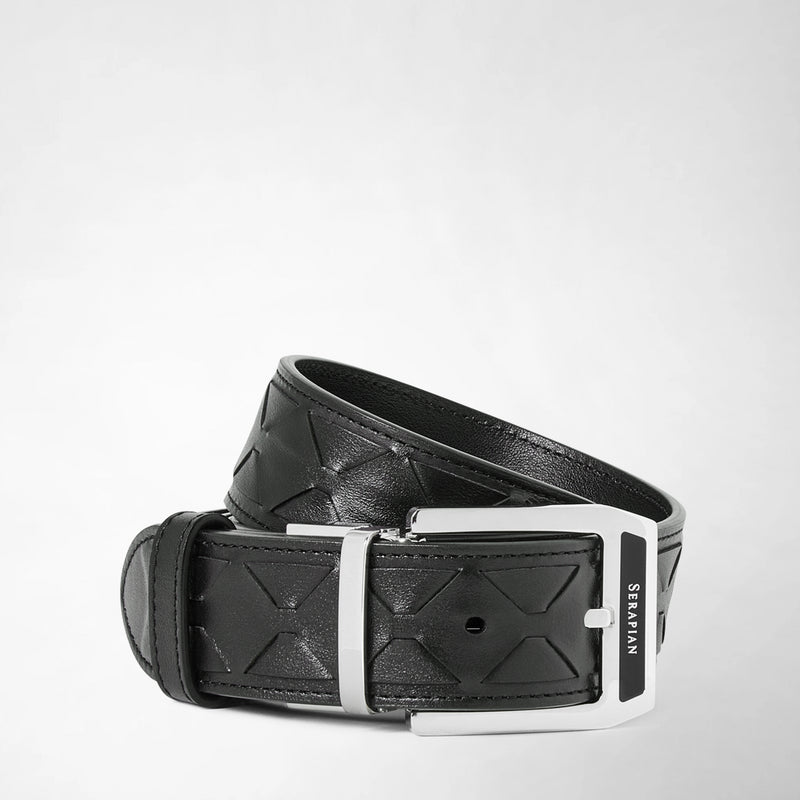 Ceinture en mosaico - black