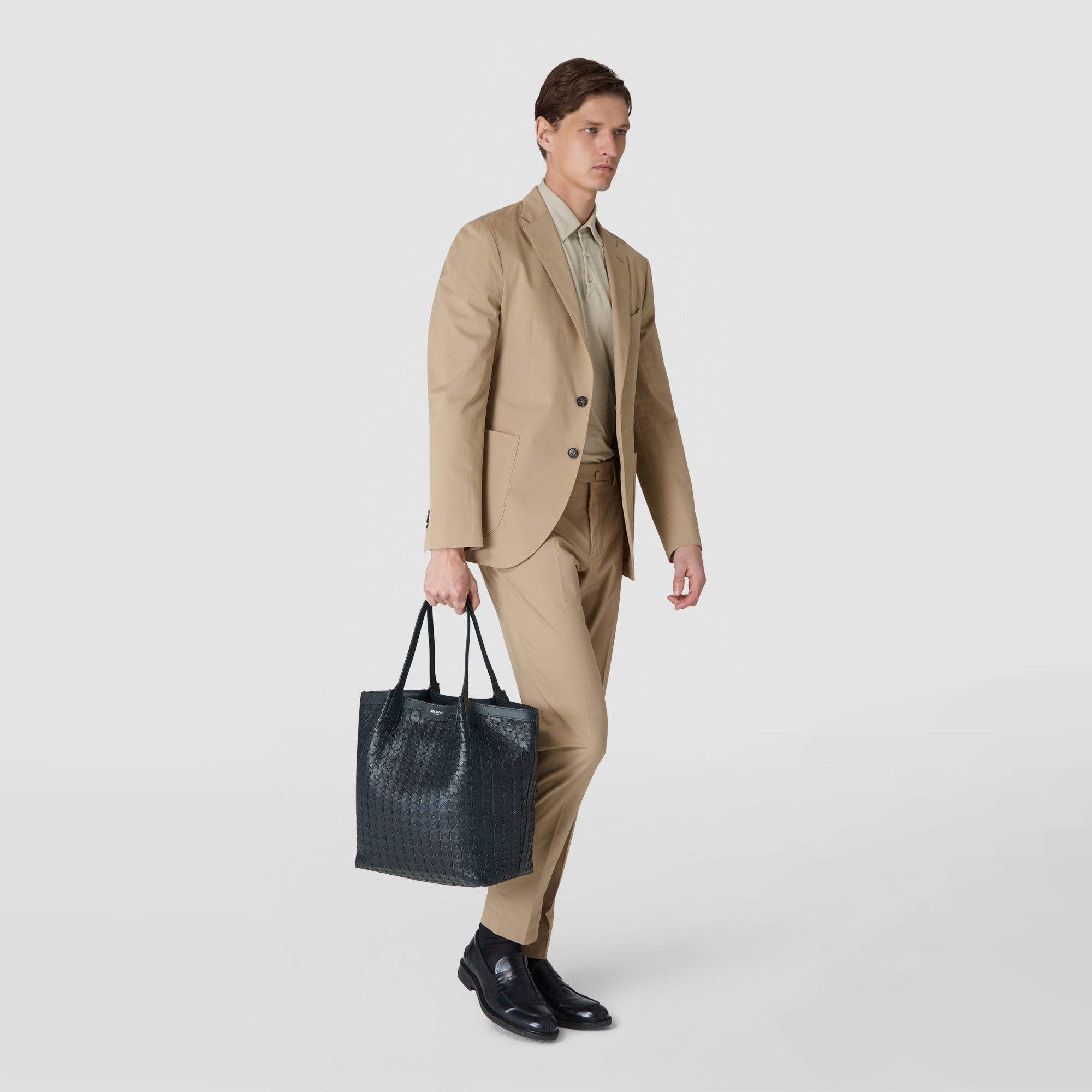 SERAPIAN MOSAICO VERTICALトートバッグ VERTICAL SECRET TOTE BAG IN MOSAICO