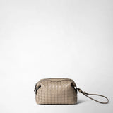 2-in-1 clutch in mosaico - sahara