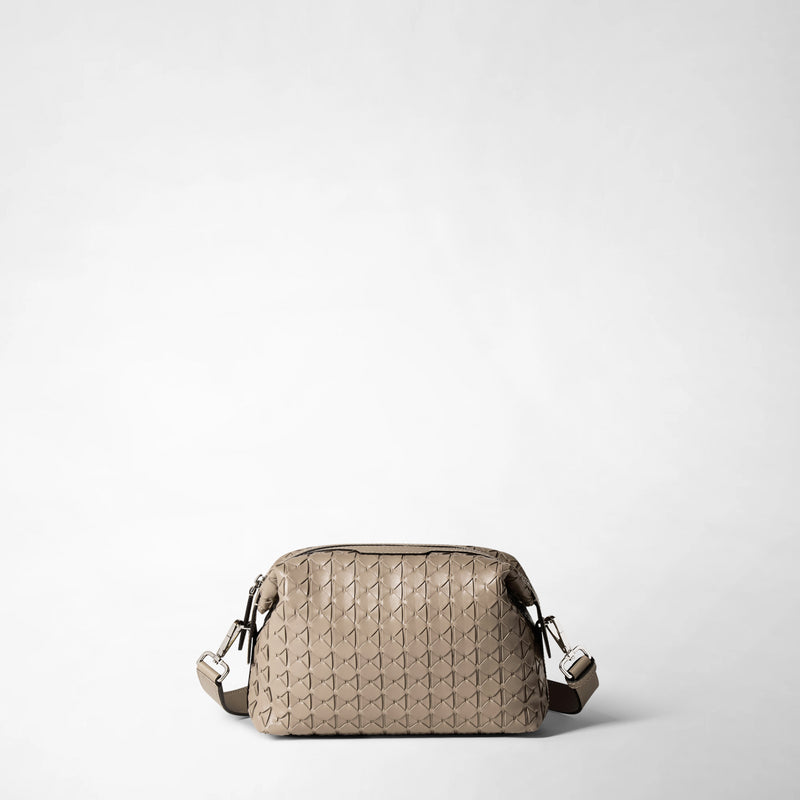2-in-1 clutch in mosaico - sahara