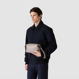 2-in-1 clutch in mosaico - sahara