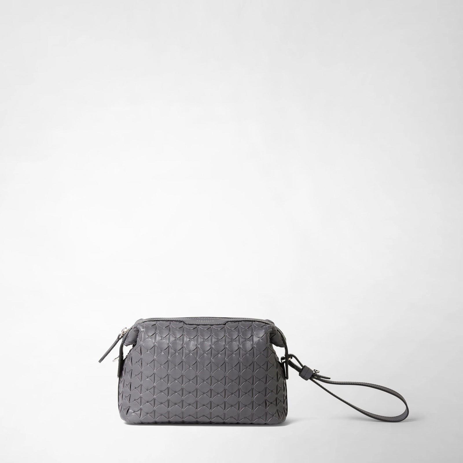 MOSAICOナッパレザー製2-in-1メンズクラッチバッグ