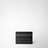 5-card holder in mosaico - black
