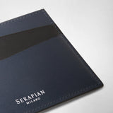 5-card holder in mosaico - navy blue
