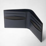 6-card billfold wallet in mosaico - navy blue