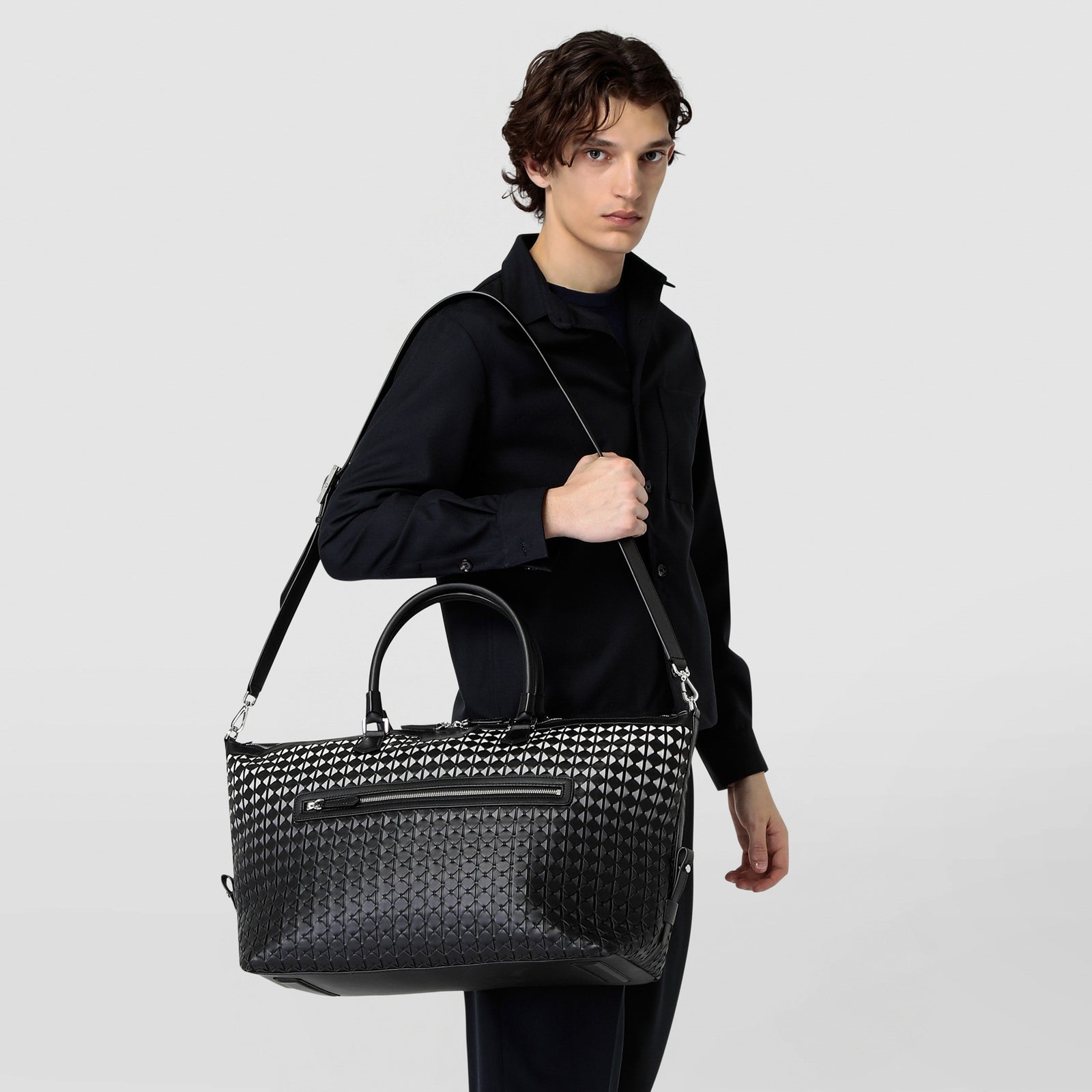 人気上昇！【SERAPIAN】トートバッグ 大容量バッグ 旅行バッグ HOLDALL IN EVOLUZIONE LEATHER – Serapian Boutique Online