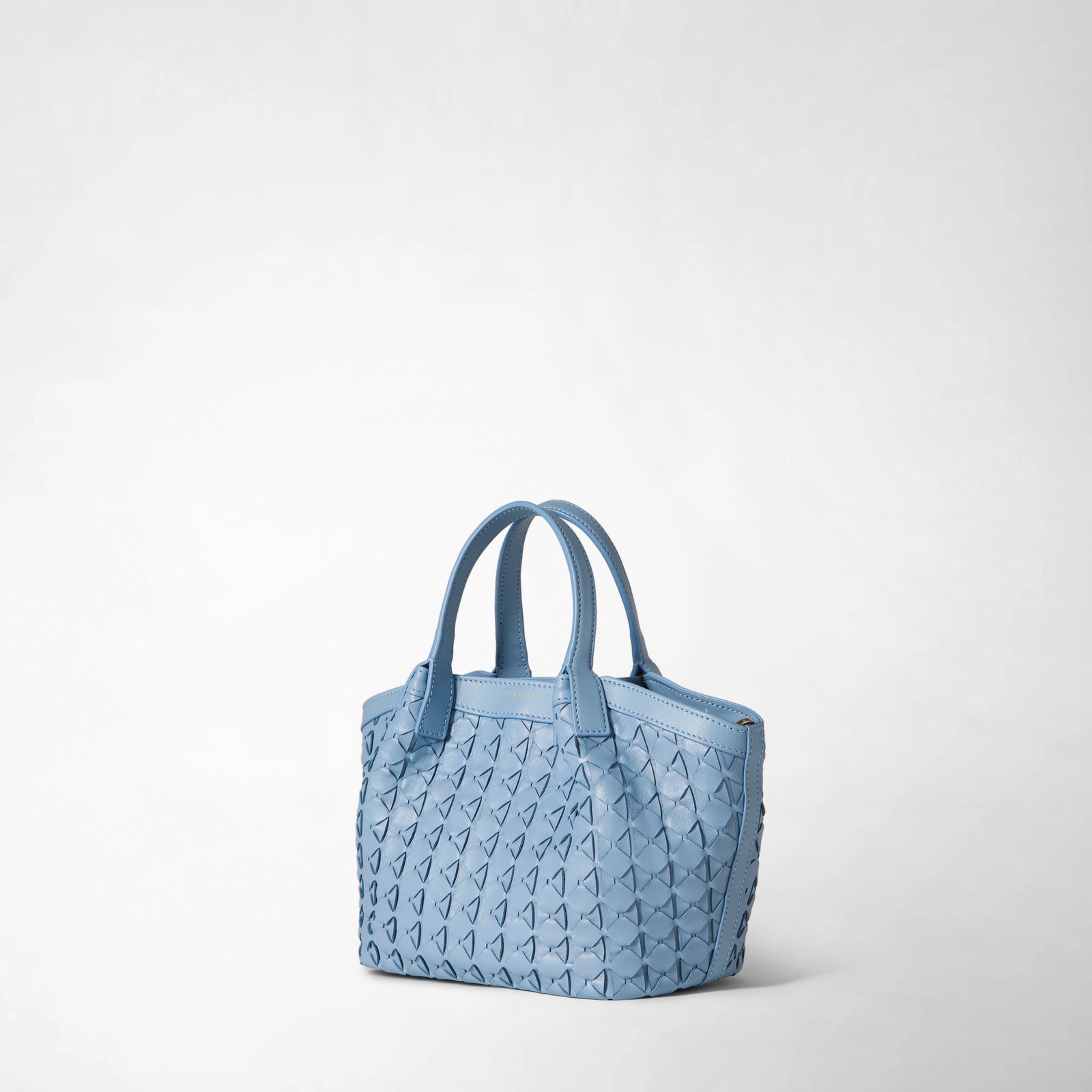 Mini Secret Bag in mosaico cornflower