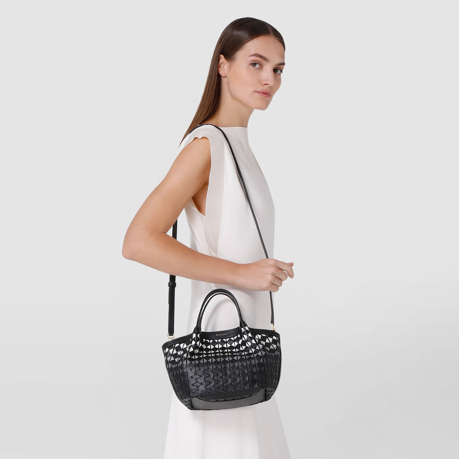 MINI SECRET BAG IN MOSAICO
