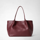 Small secret tote bag in mosaico - rosewood