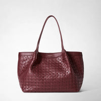 SMALL SECRET TOTE BAG IN MOSAICO Rosewood
