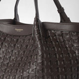 SMALL SECRET TOTE BAG IN RIBBON MOSAICO