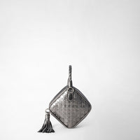 PETRA HANDBAG IN MOSAICO Ruthenium