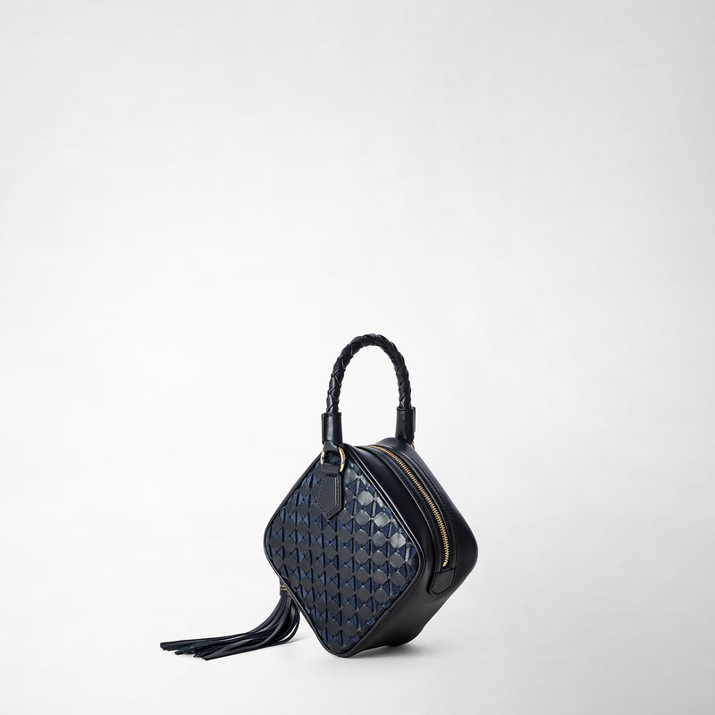 Petra handbag in mosaico - midnight blue
