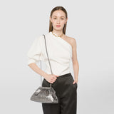 Secret clutch bag in mosaico - ruthenium