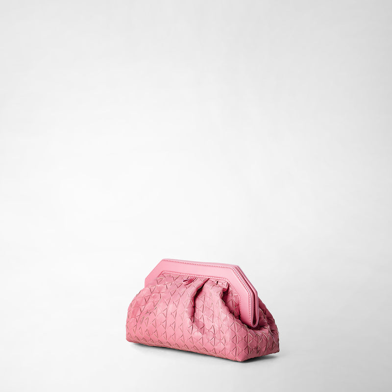 Secret clutch bag in mosaico - petal