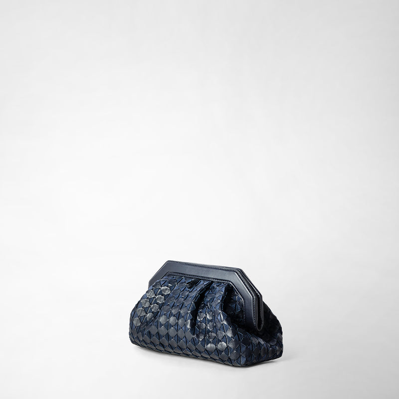 Clutch secret aus mosaico - midnight blue
