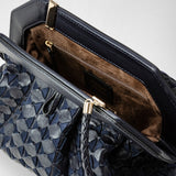 Clutch secret aus mosaico - midnight blue