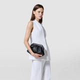 Secret clutch bag in mosaico - black