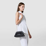 Secret clutch bag in mosaico - black