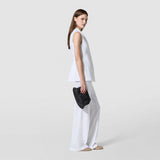 Secret clutch bag in mosaico - black