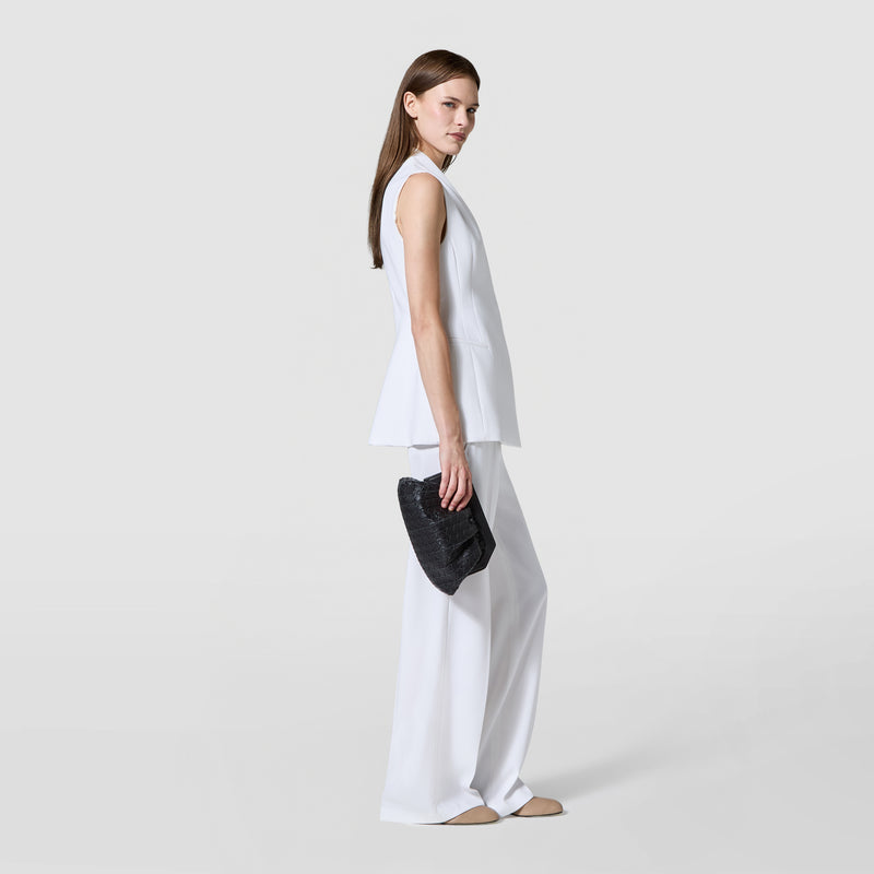 Secret clutch bag in mosaico - black
