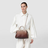 Anì bag in mosaico - shaded brown
