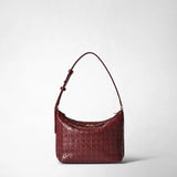 Small ani shoulder bag in mosaico - rosewood