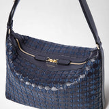 Ani shoulder bag in mosaico - midnight blue