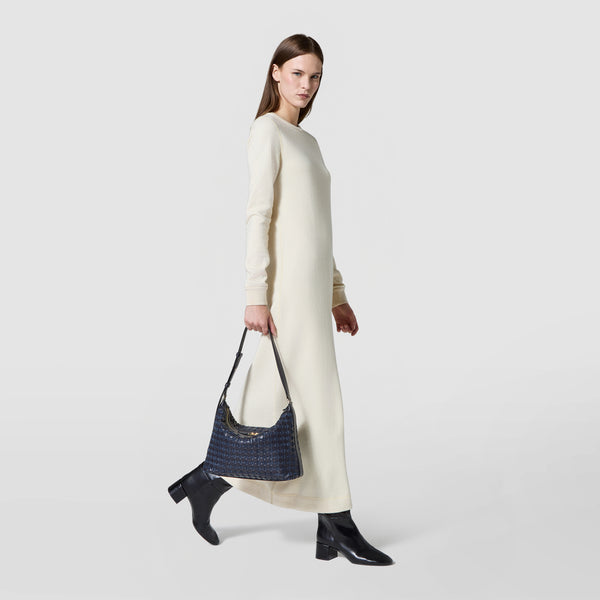 Ani shoulder bag in mosaico - midnight blue