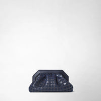 SECRET CLUTCH BAG IN MOSAICO Midnight Blue