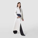 Secret clutch bag in mosaico - midnight blue