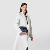 Secret clutch bag in mosaico - midnight blue