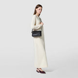 Crossbody bag in mosaico - black