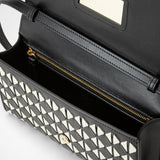 CLUTCH WITH SHOULDER STRAP IN MOSAICO