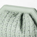 MINI SECRET CLUTCH BAG IN RIBBON MOSAICO