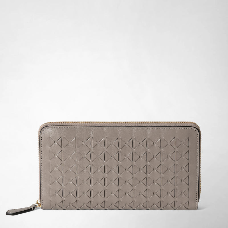 Serapian PORTAFOGLIO CON ZIP IN MOSAICO