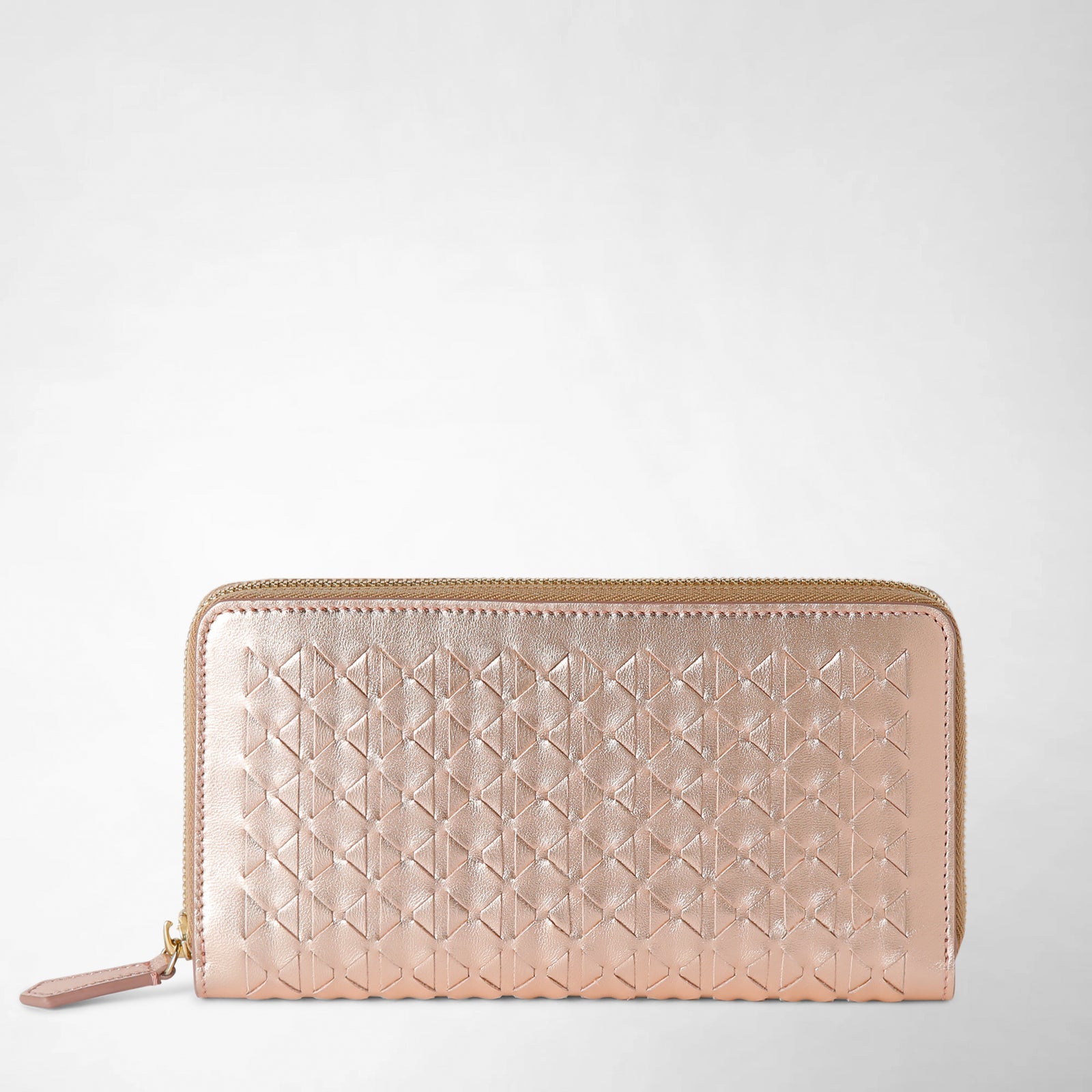 ZIP-AROUND WALLET IN MOSAICO