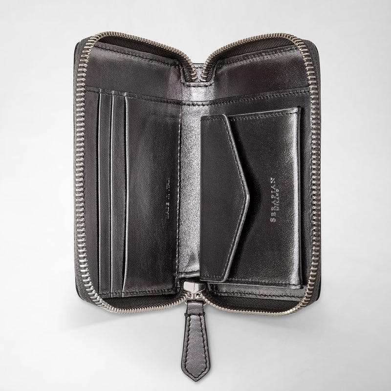 MINI ZIP WALLET IN MOSAICO