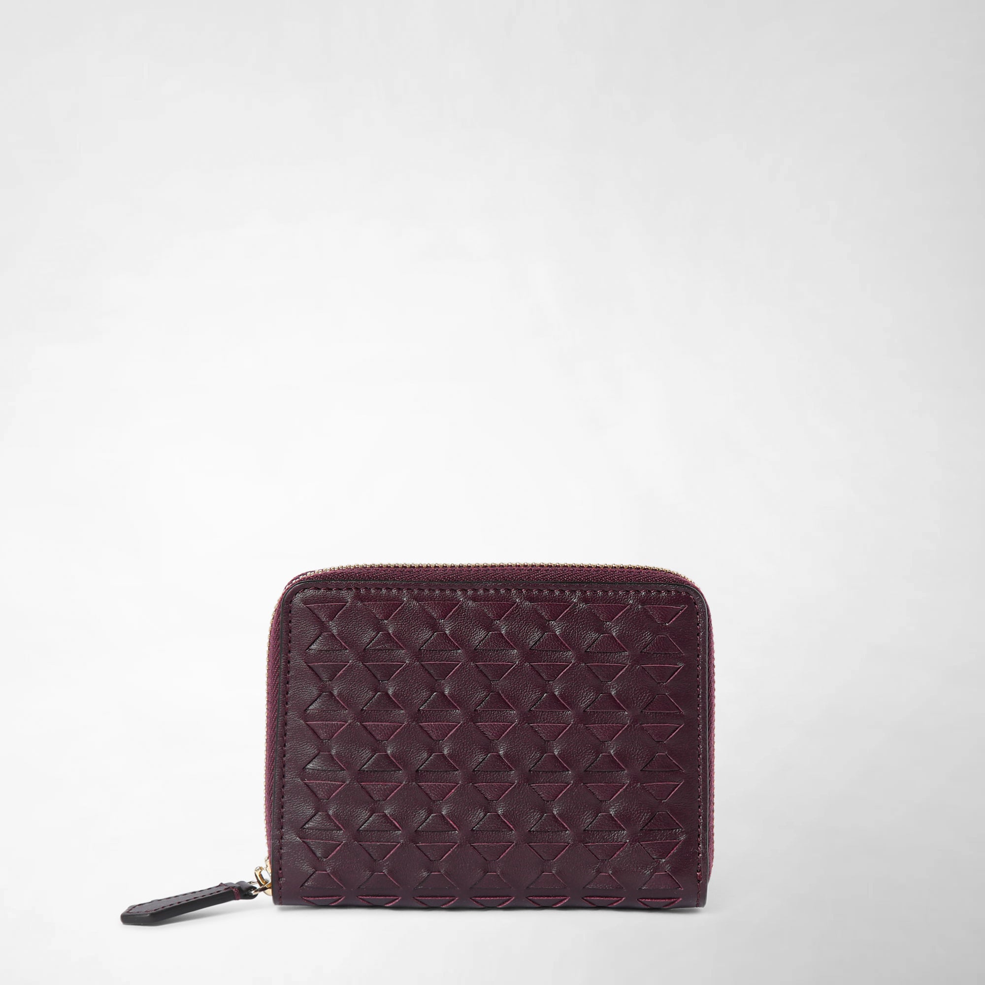 MINI ZIP WALLET IN MOSAICO – Serapian Boutique Online