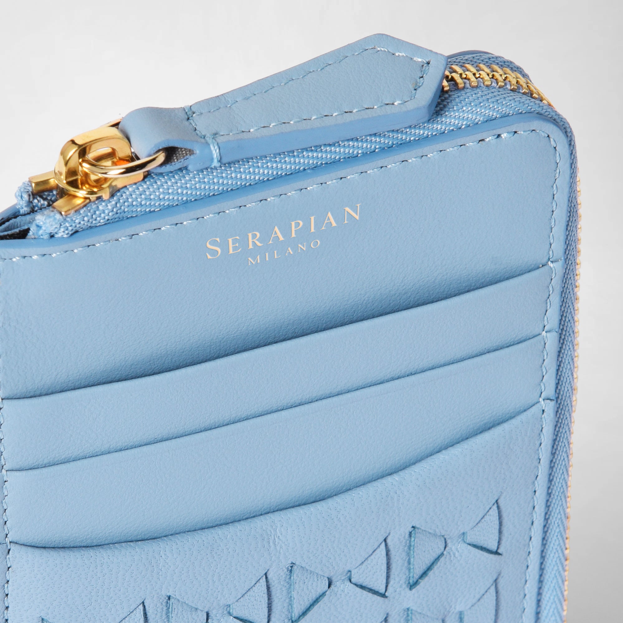 新品　セラピアン　パスポートカバー 新品 セラピアン パスポートカバー セルリアンブルー特別仕様の