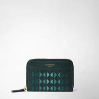 MINI ZIP WALLET IN MOSAICO