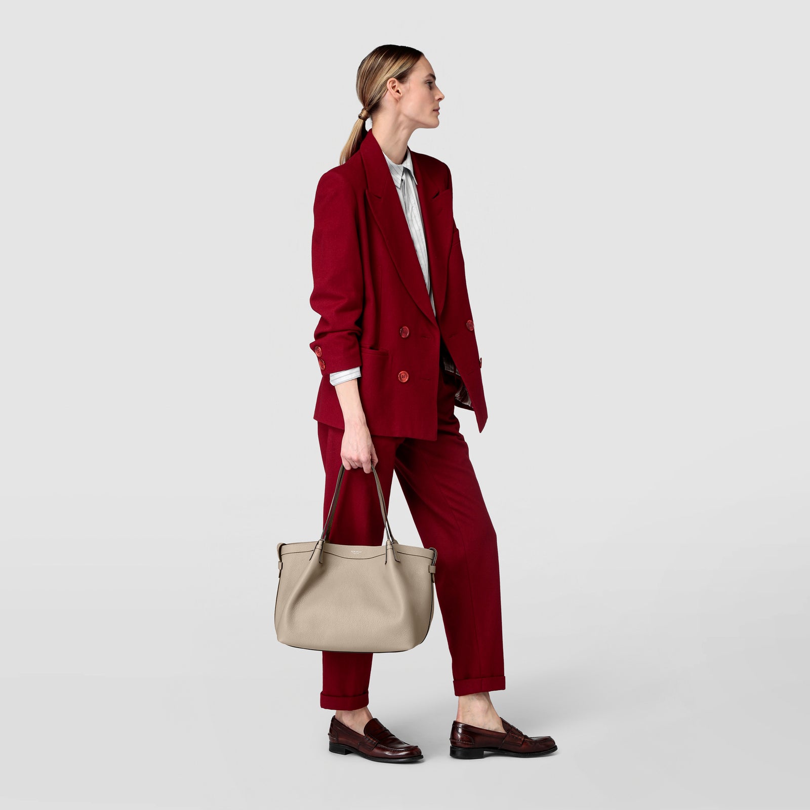 RUGIADAレザー スモールSECRETトートバッグ