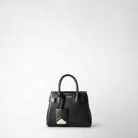 BORSA A MANO MINI MELINÉ IN PELLE SETA Black