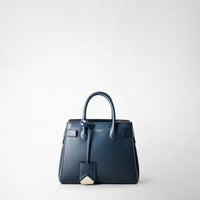 BORSA A MANO MELINÉ IN PELLE SETA Navy Blue