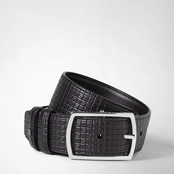 Ceinture réversible en stepan 72 - black/black