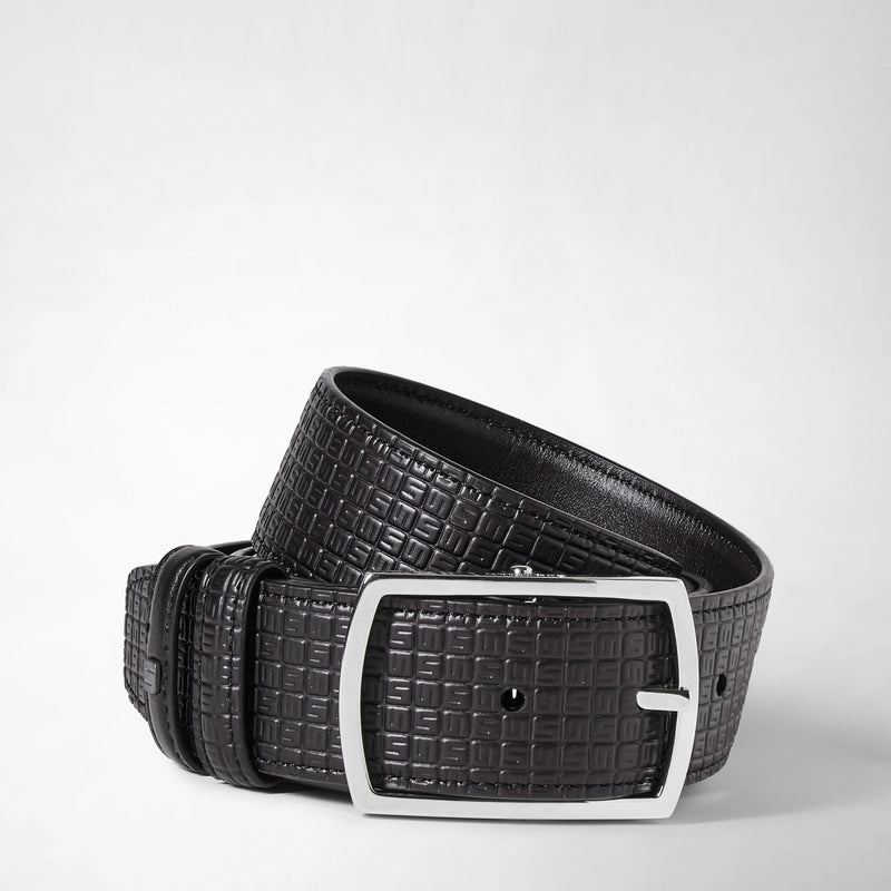 Ceinture réversible en stepan 72 - black/black