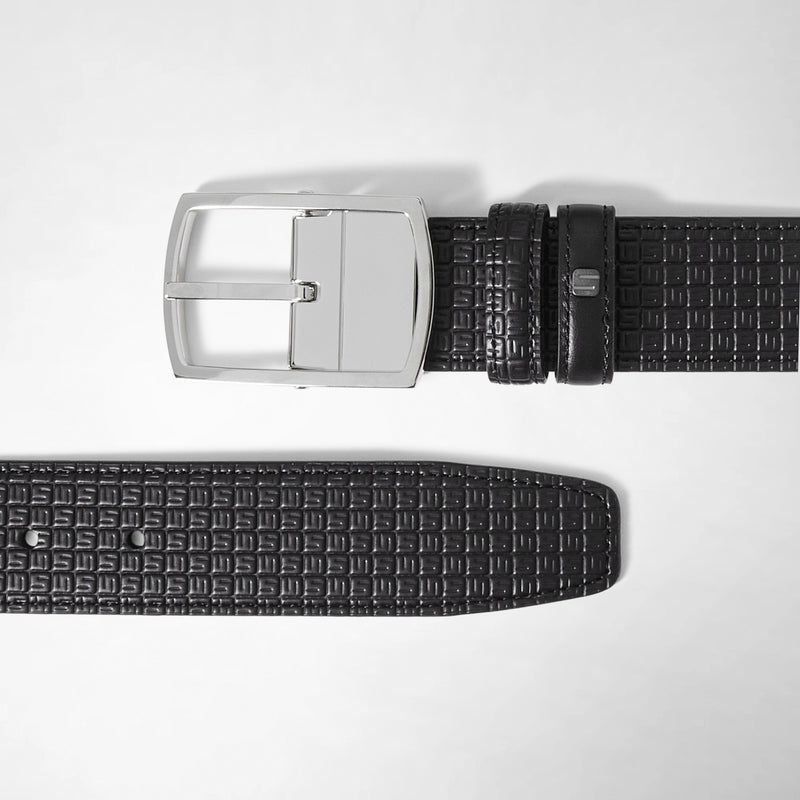 Ceinture réversible en stepan 72 - black/black